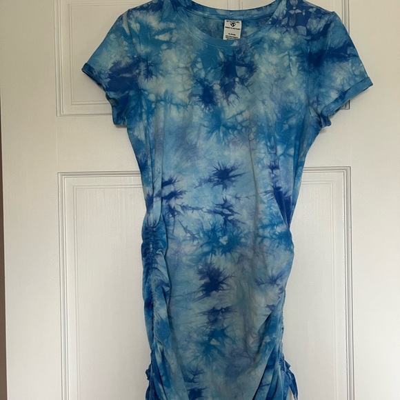 Adjustable Ruched Side Mini Dress - Picture 3 of 5